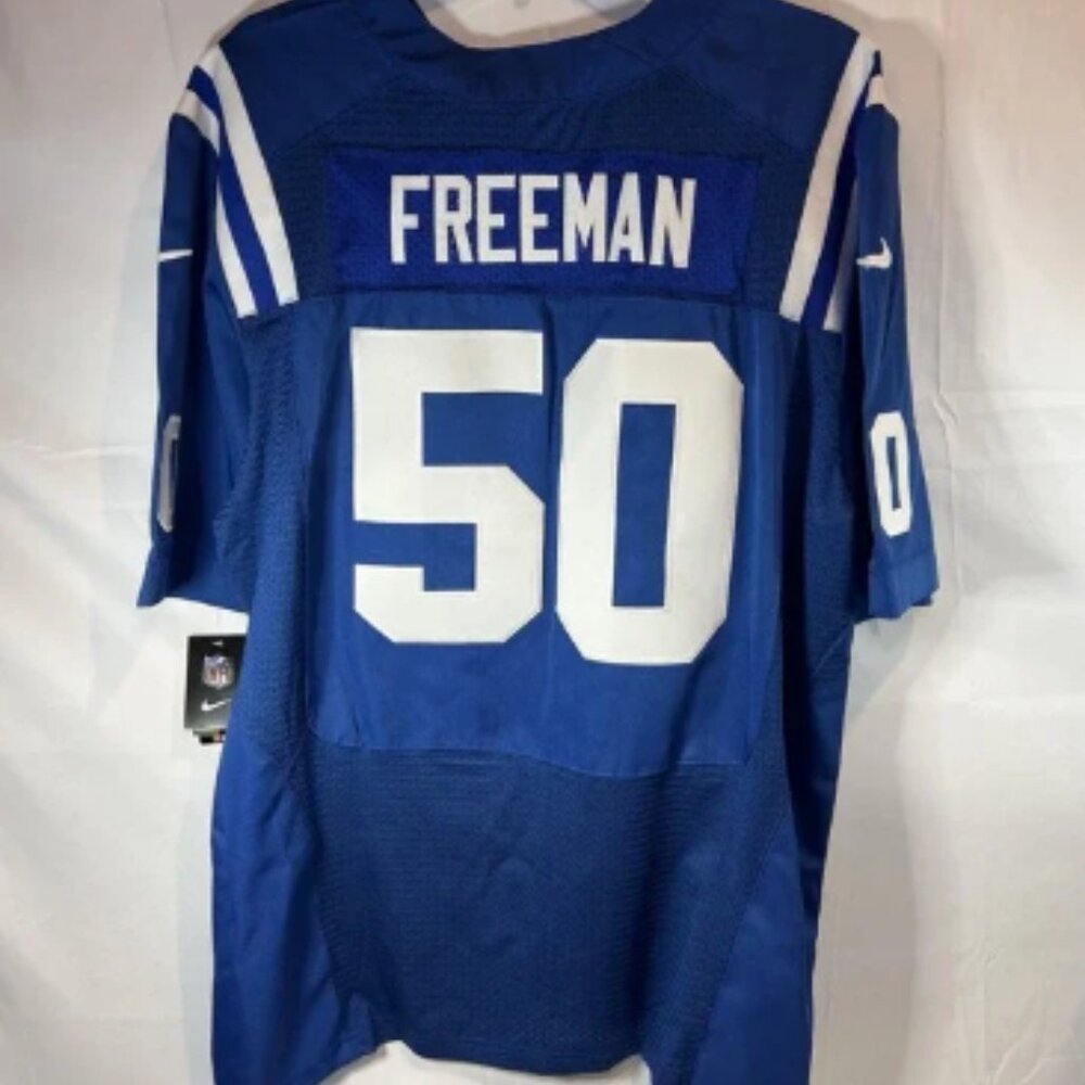 Nike Indianapolis Colts Jerrell Freeman NFL jersey Stitched Size 60 Indy #50 NWT